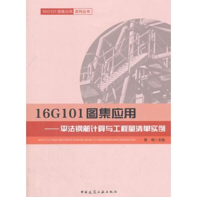 正版书籍 16G101图集应用--平法钢筋计算与工程量清单实例 9787112210572