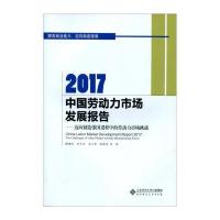 正版书籍 2017中国劳动力市场发展报告 9787303231645 北京师范大学出版社