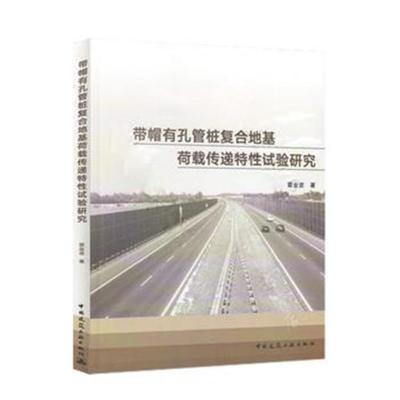 正版书籍 带帽有孔管桩复合地基荷载传递特性试验研究 9787112219230 中国