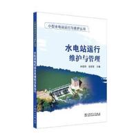 正版书籍 小型水电站运行与维护丛书 水电站运行维护与管理 9787519810528