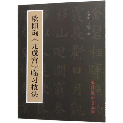 正版书籍 欧阳询《九成宫》临习技法 9787554708620 天津杨柳青出版社