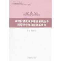 正版新书]中国村镇低成本能源系统生命周期评价及指标体系研究王