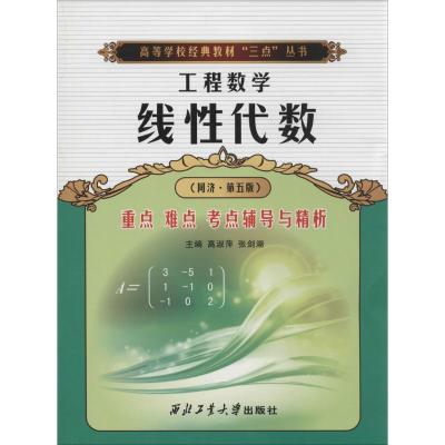 正版新书]线性代数重点难点考点辅导与精析(同济·第5版)(工程