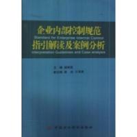 正版新书]企业内部控制规范指引解读及案例分析杨秀荣9787509514