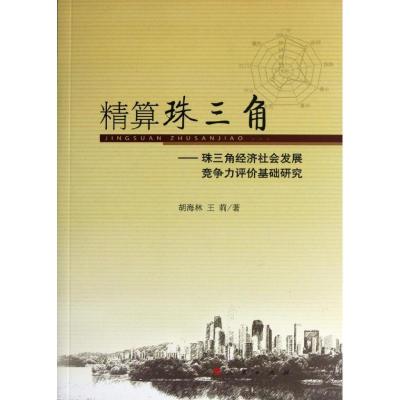 正版新书]精算珠三角:基于珠三角经济社会发展竞争力评价研究胡