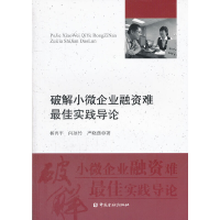 正版新书]破解小微企业融资难最佳实践导论杨再平//闫冰竹//严晓