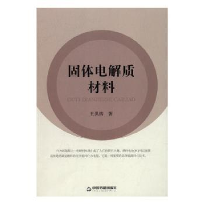 正版新书]固体电解质材料王洪涛9787506857468