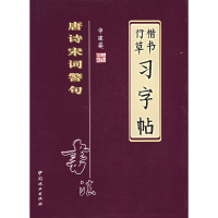 正版新书]申建英唐诗宋词警句书法(行草楷书习字贴)申建英 书9