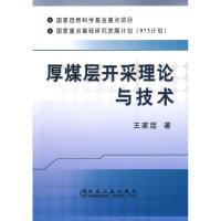 正版新书]厚煤层开采理论与技术王家臣王家臣9787502450199