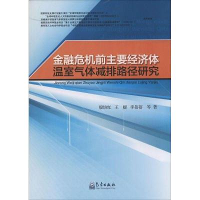 正版新书]金融危机前主要经济体温室气体减排路径研究殷培红9787