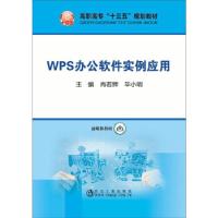 正版新书]WPS办公软件实例应用肖若辉,毕小明 编9787502449940