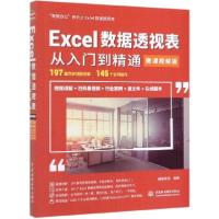 正版新书]Excel数据透视表从入门到精通(微课视频版)编者:精英资