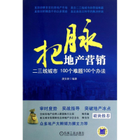 正版新书]把脉地产营销——二三线城市100个难题100个办法唐安蔚