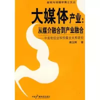 正版新书]大媒体产业傅玉辉9787504355805