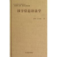 正版新书]汉字信息语法学(精)/汉语字本位研究丛书鲁川//王玉菊9