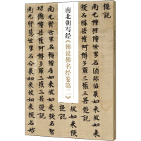 正版新书]南北朝写经《佛说佛名经卷第二》蒋朝显9787540152628