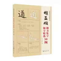 正版新书]中国历代书法名家题字精选-赵孟頫题字精选30例龚莹,