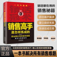 正版新书]销冠话术 一口气漫画 销售高手是怎样炼成的陈育婷9787