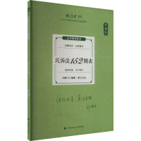 正版新书]民诉法152图表 背诵卷 2024刘鹏飞 编9787576414868