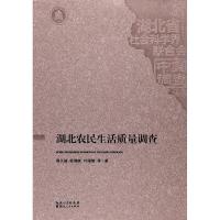 正版新书]湖北农民生活质量调查周长城9787216089388