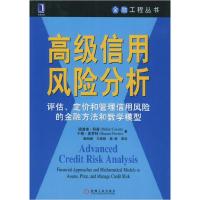 正版新书]高级信用风险分析——评估、定价和管理信用风险的金融