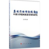 正版新书]集体行动理论视角下中国大学战略规划有效性研究王鹏97