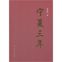 正版新书]宁夏三年傅思和 著9787010106564