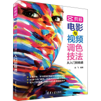 正版新书]剪映电影与视频调色技法从入门到精通龙飞978730260683