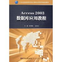 正版新书]Access2003数据库应用教程陈佛敏 金国念9787560956794