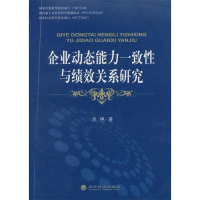 正版新书]企业动态能力一致性与绩效关系研究涂艳9787505892989