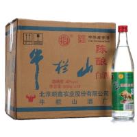 牛栏山二锅头42度百年陈酿白牛二中度白酒500ml*12瓶整箱装