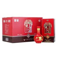 牛栏山二锅头红10年百年红十年38度喜庆婚宴白酒500ml*6瓶整箱装