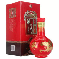 牛栏山二锅头红10年百年红十年38度喜庆婚宴白酒500ml*6瓶整箱装