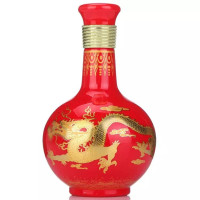 牛栏山二锅头红10年百年红十年38度喜庆婚宴白酒500ml*6瓶整箱装