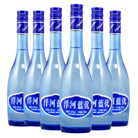 洋河白酒 洋河蓝优42度浓香型白酒480ml*12瓶整箱