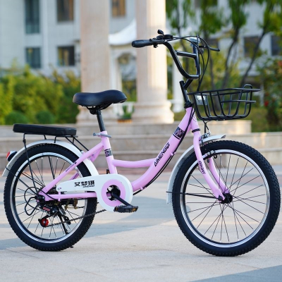 锦年自行车大人可以带人初中学生大儿童城市通勤女式洋气新款单车省力