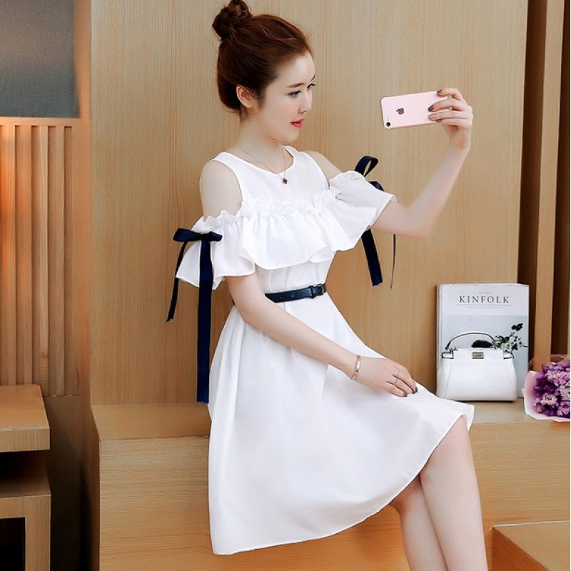 qma新款大童少女连衣裙夏装13裙子10女孩初中小学生甜美公主裙12-15岁女定制