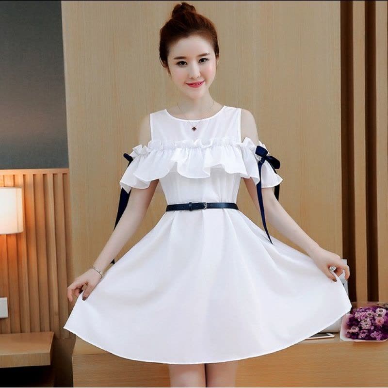 qma新款大童少女连衣裙夏装13裙子10女孩初中小学生甜美公主裙12-15岁女定制图片