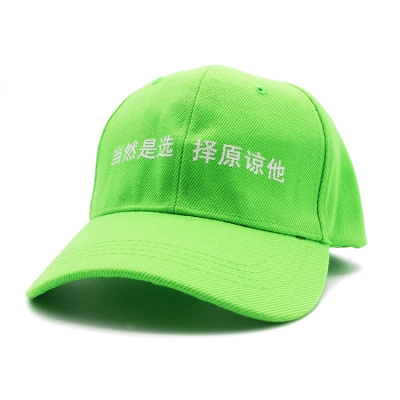 bw9新款当然选择原谅她原谅帽老实人绿帽子男恶搞绿帽子女秋冬棒球