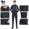 qma新款保安作训服套装男黑色工作服长袖制服春秋冬保安服训练服保安制服定制