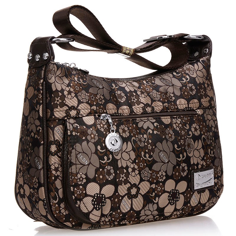 qma新款中老年时尚斜挎布包女士帆布包单肩斜跨包牛津布老年女式妈妈