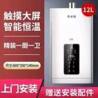 志高(CHIGO)燃气热水器家用12升恒温天然气液化气煤气强排式平衡式零冷水 ①②升恒温高配包安_天然气 JSQ23-S