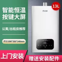 志高(CHIGO)燃气热水器家用12升恒温天然气液化气煤气强排式平衡式零冷水 ①③升恒温特价包安_天然气 JSQ23-S
