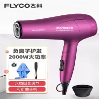 飞科(FLYCO)电吹风机家用负离子护发大功率可折叠学生宿舍电吹风筒FH6618