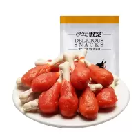 傲宠odog宠物食品 小狗食物 狗狗磨牙棒零食 磨牙鸡腿棒 100gx2小型犬泰迪金毛幼犬磨牙零食