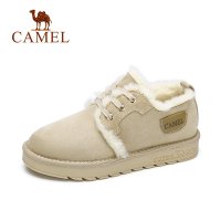 CAMEL骆驼女鞋 冬季新款时尚休闲保暖平跟短筒雪地靴