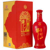 百年牛栏山二锅头 喜酒 婚宴喜酒 百年红八年8年38度500ml*6瓶整