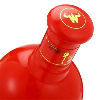 百年牛栏山二锅头 喜酒 婚宴喜酒 百年红八年8年38度500ml*6瓶整