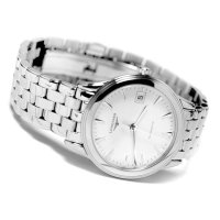 浪琴(Longines)男士手表 军旗系列自动机械正装男表 38.5mm表盘L4.874.4.12.6