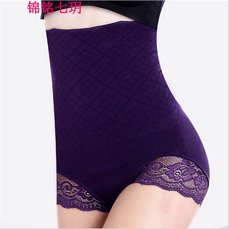 锦铭七玥高腰美体束身裤收腹内裤无痕无缝性感提臀产后收腹裤塑身裤女士